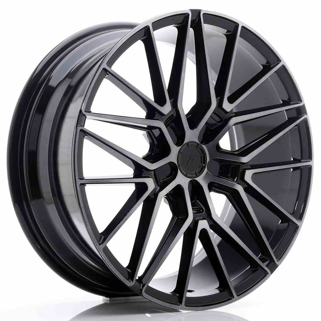 Japan Racing LLANTA JAPAN RACING JR38 20X8,5 ET35-45 5H BLANK BLACK BRUSHED W/TINTED FACE