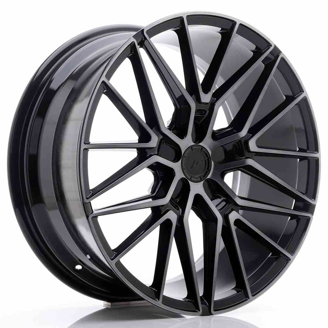 Japan Racing LLANTA JAPAN RACING JR38 20X9 ET35 5X112 BLACK BRUSHED W/TINTED FACE