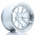 Japan Racing LLANTA JAPAN RACING JR39 18X10,5 ET15-22 5H BLANK SILVER MACHINED FACE