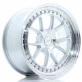 Japan Racing LLANTA JAPAN RACING JR39 18X8,5 ET15-35 5H BLANK SILVER MACHINED FACE
