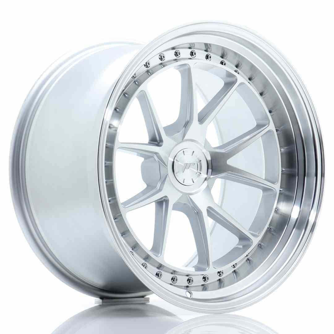 Japan Racing LLANTA JAPAN RACING JR39 19X11 ET0-25 5H BLANK SILVER MACHINED FACE