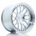 Japan Racing LLANTA JAPAN RACING JR40 19X11 ET15-22 5H BLANK SILVER MACHINED FACE