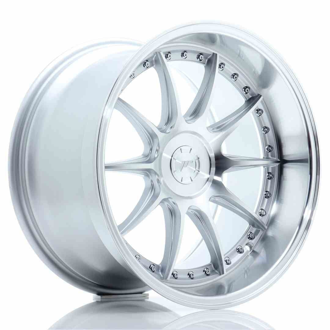 Japan Racing LLANTA JAPAN RACING JR41 18X10,5 ET15-25 5H BLANK SILVER MACHINED FACE