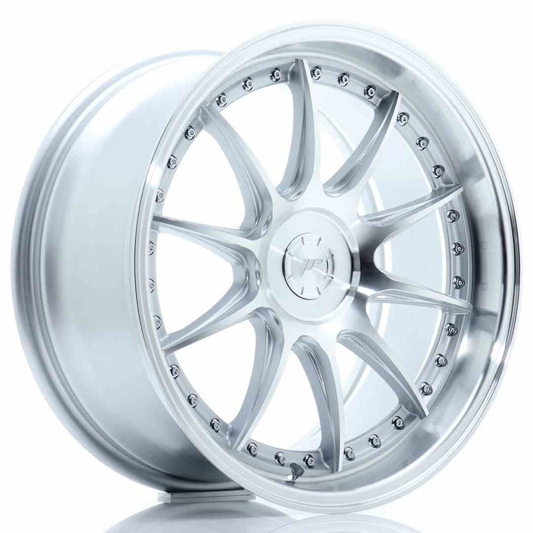 Japan Racing LLANTA JAPAN RACING JR41 18X8,5 ET15-35 5H BLANK SILVER MACHINED FACE