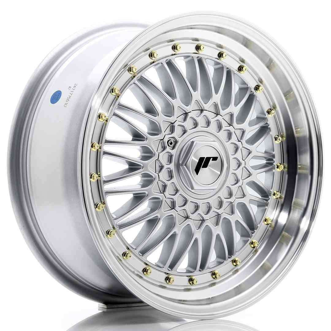 Japan Racing LLANTA JAPAN RACING JR9 17X7,5 ET35 5X112/120 SILVER W/MACHINED LIP