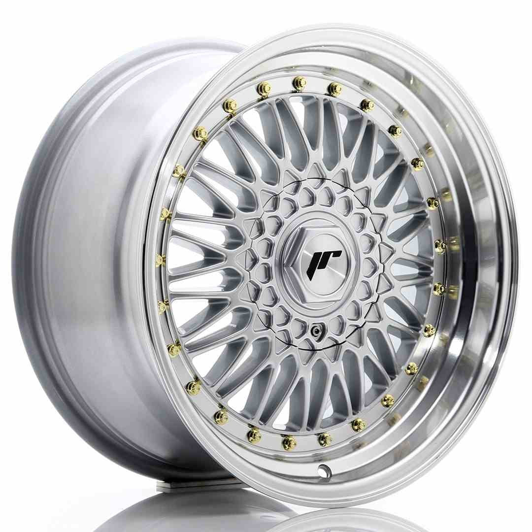 Japan Racing LLANTA JAPAN RACING JR9 17X8,5 ET35 4X100/108 SILVER W/MACHINED LIP