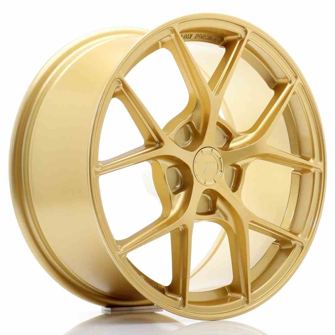 Japan Racing LLANTA JAPAN RACING SL01 17X9 ET20-50 5H BLANK DORADO