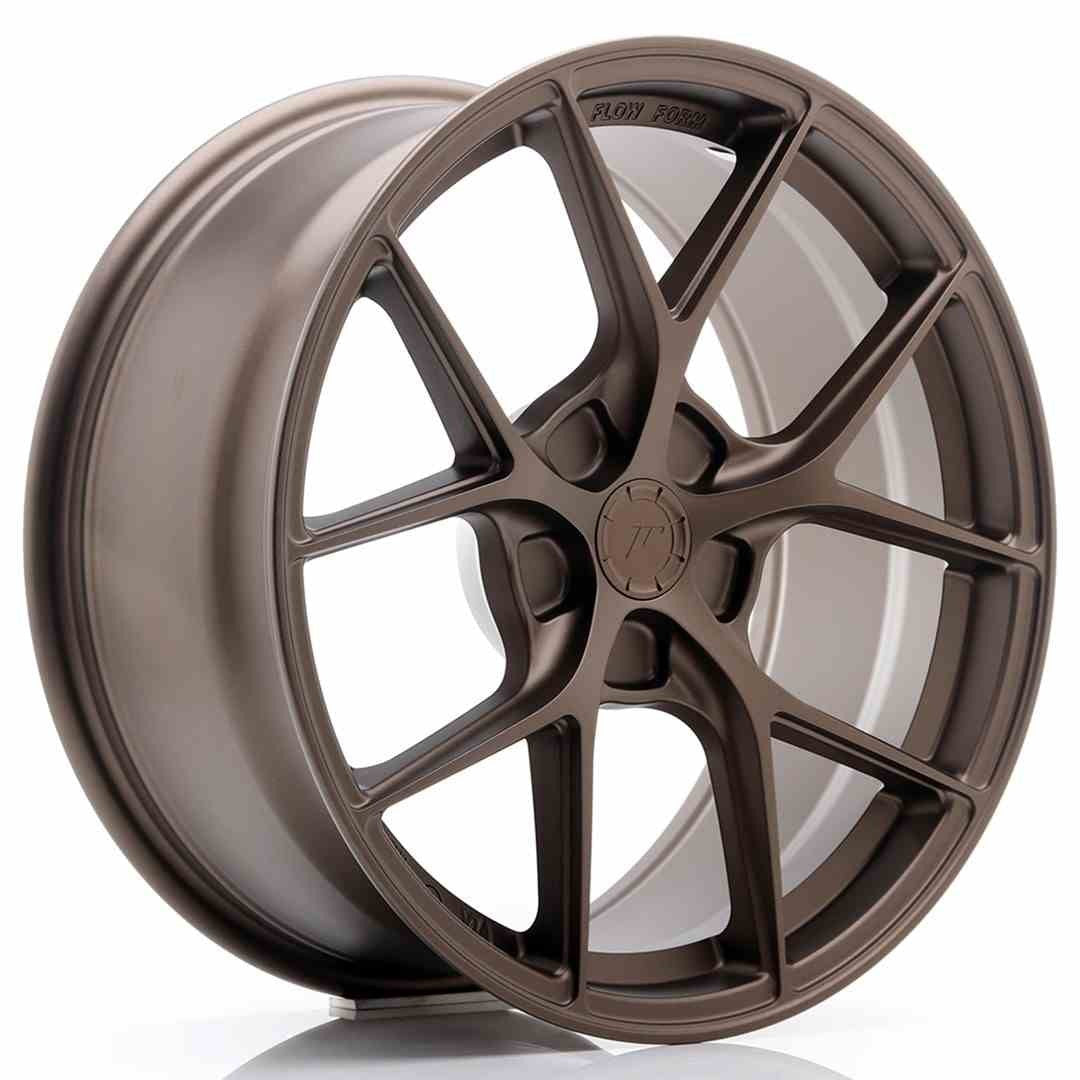 Japan Racing LLANTA JAPAN RACING SL01 18X8 ET35-40 5H BLANK BRONCE MATE