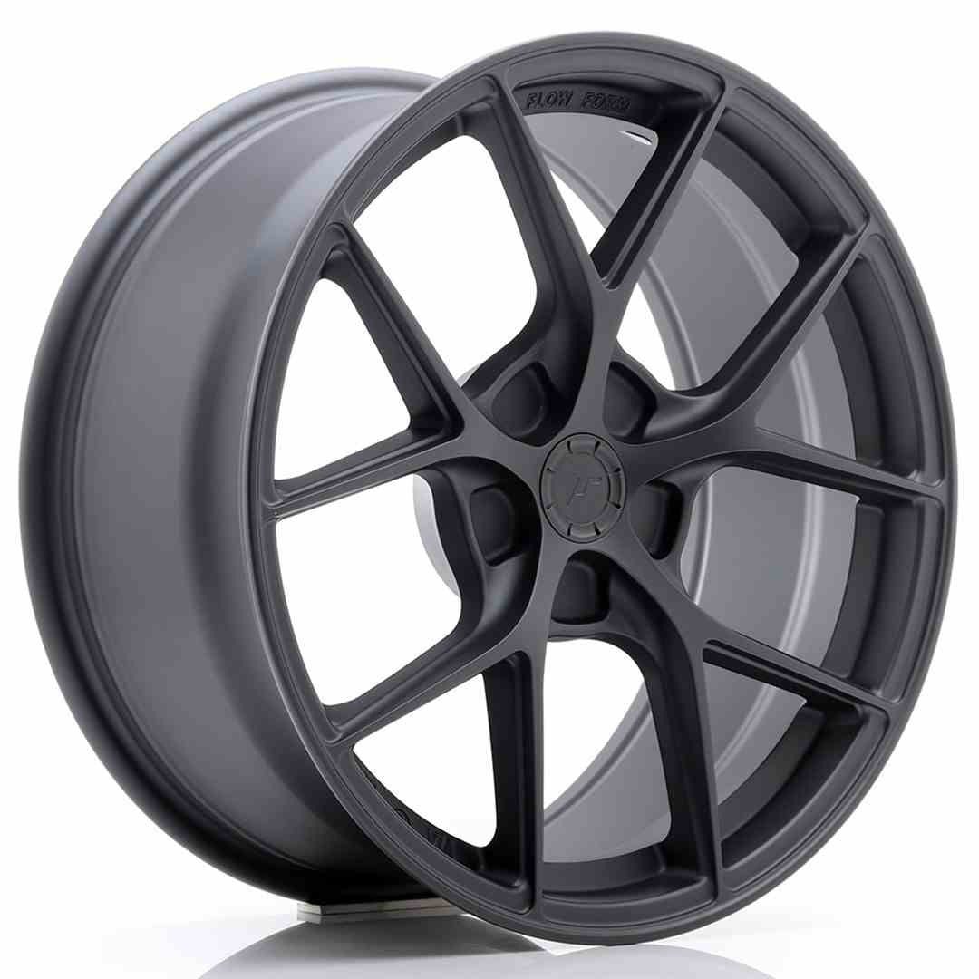 Japan Racing LLANTA JAPAN RACING SL01 18X8 ET35-40 5H BLANK MATT GUN METAL