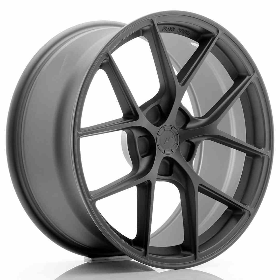 Japan Racing LLANTA JAPAN RACING SL01 19X8 ET20-40 5H BLANK MATT GUN METAL