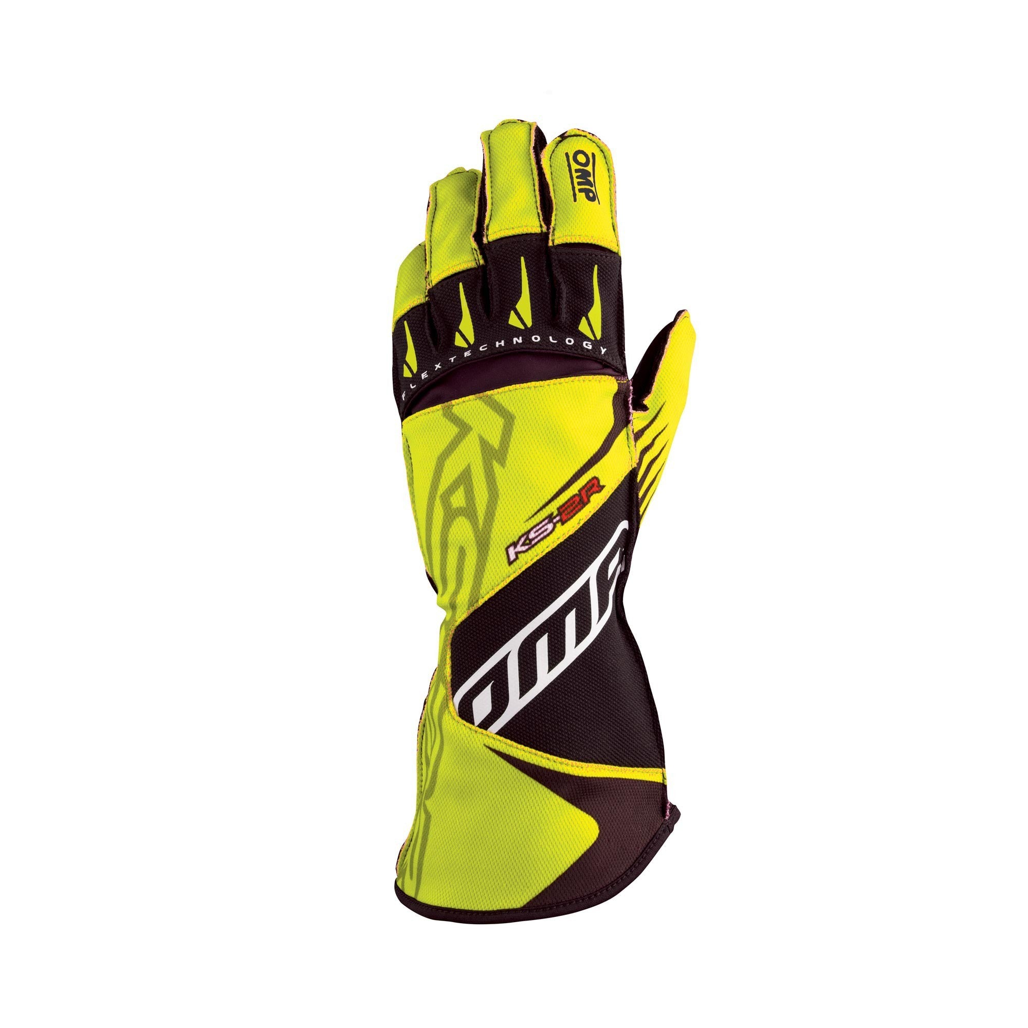 OMP KS-2R GUANTES MY2022 NEGRO/AMARILLO TALLA XS - OMP original APEXCORSE imagen 2