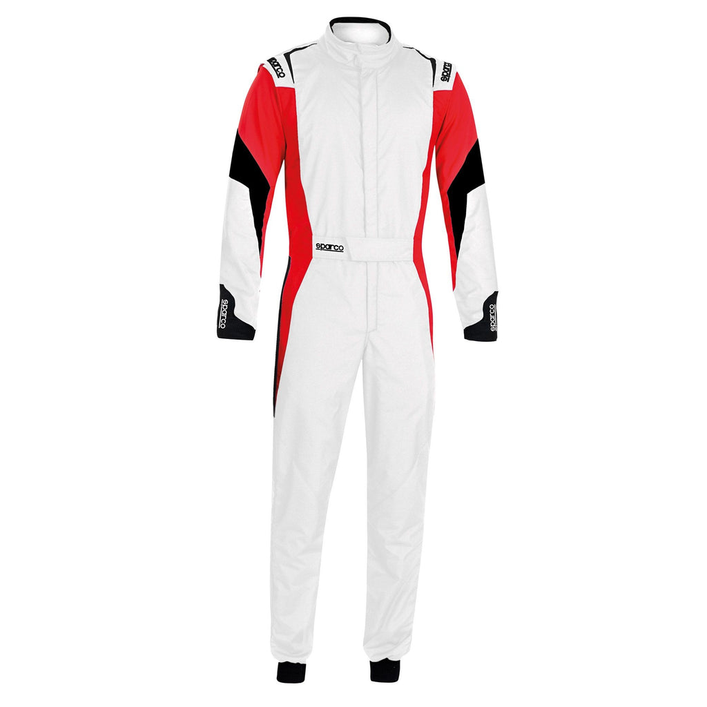 Sparco Traje Competition 2022 Talla 66 Blanco/Rojo/Negro - Sparco original | APEXCORSE