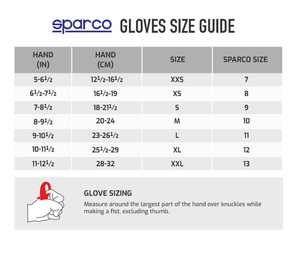 Guantes Sparco Meca 3 Talla L Azul/Naranja - Sparco | APEXCORSE imagen 6