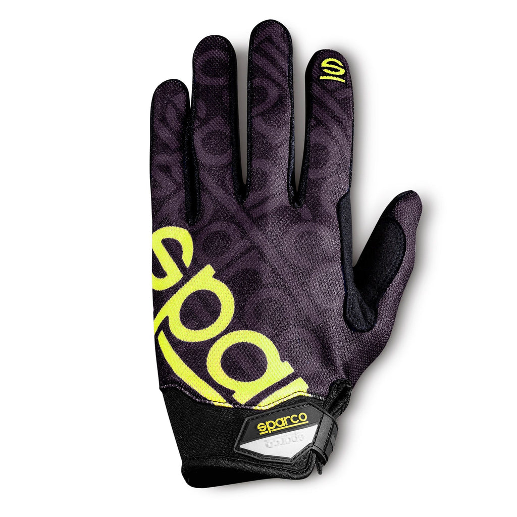 Guantes Sparco Meca 3 Talla L Negro/Amarillo - Sparco original | APEXCORSE