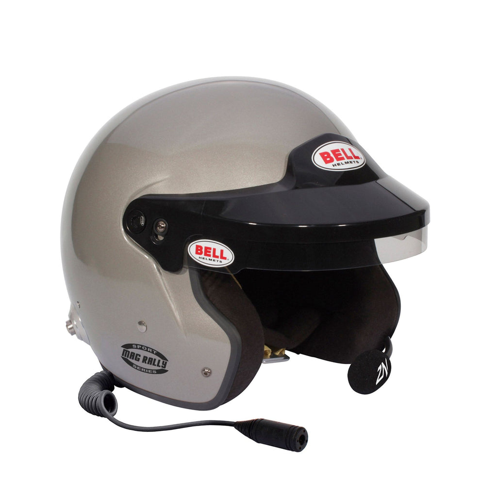 Sparco Casco Bell Mag Rally Titanium S. (Hans) Talla M(58-59) Fia8859-2015 - Sparco | APEXCORSE imagen 2