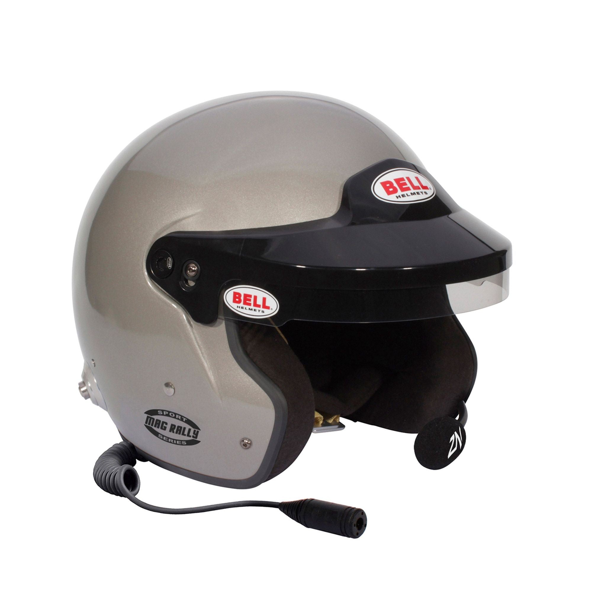 Sparco Casco Bell Mag Rally Titanium S. (Hans) Talla M(58-59) Fia8859-2015 - Sparco | APEXCORSE imagen 2