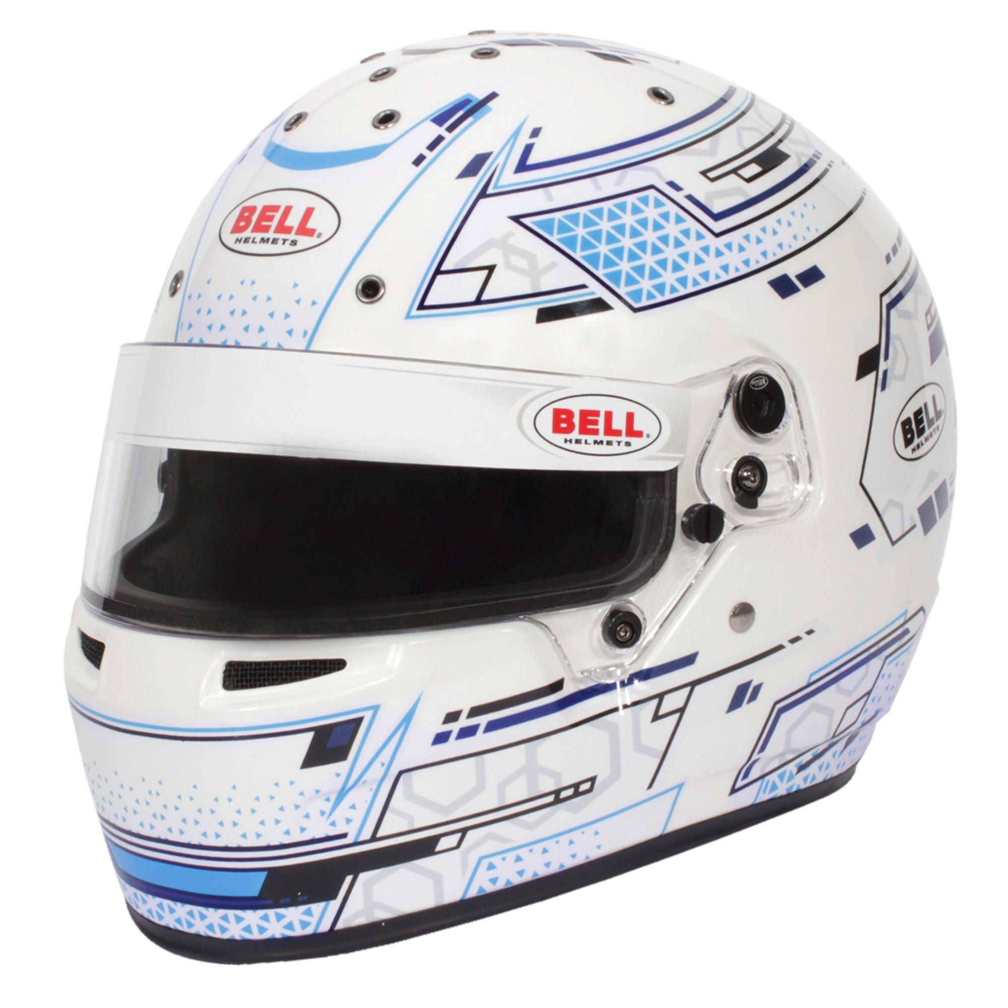 Sparco Casco Bell Rs7-K Stamina Blanco/Azul Talla L (60-61) K2020 - Sparco original | APEXCORSE