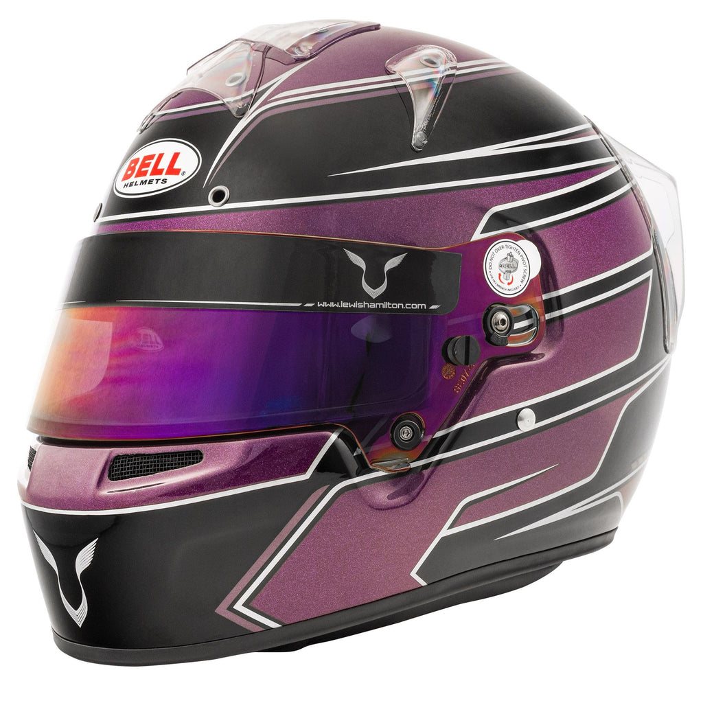 Sparco Casco Bell Kc7-Cmr Lewis Hamilton Karting Negro/Morado Talla 55 Cmr2016 - Sparco original | APEXCORSE