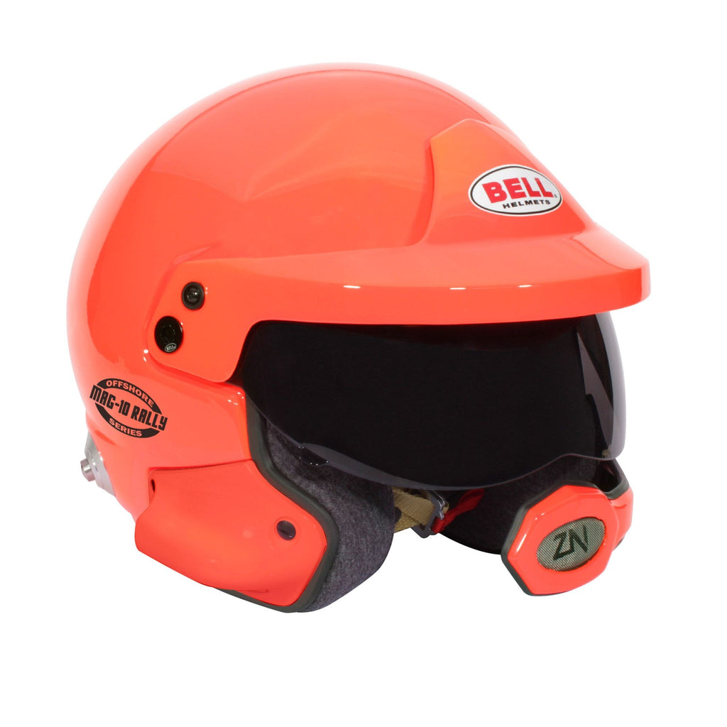 Sparco Casco Bell Mag-10 Rally Pro Naranja (Hans) Talla 56 Fia8859/Sa2020 - Sparco | APEXCORSE imagen 2