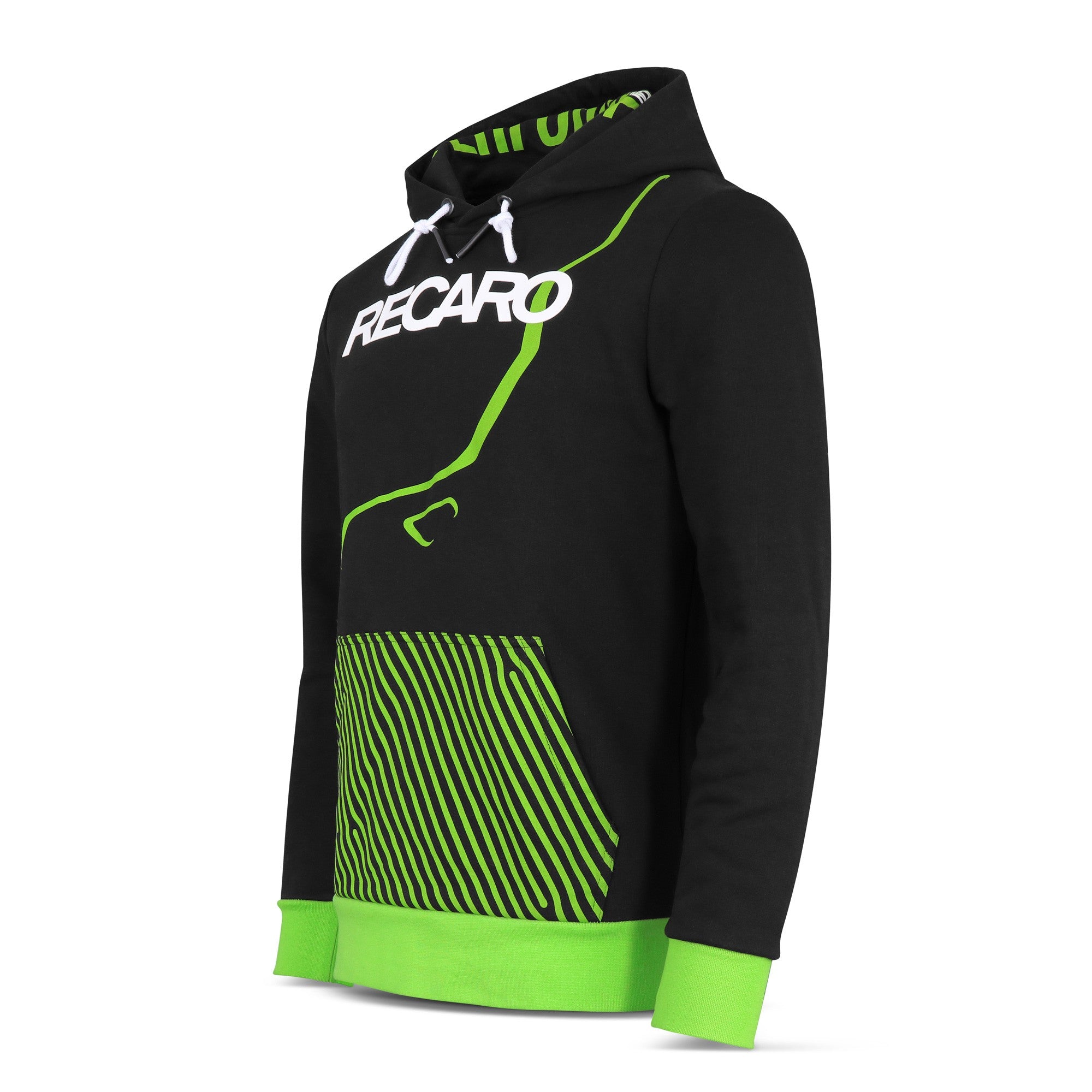RECARO Sudadera Con Capucha Dinámica, Negra, L - Imagen 3 RECARO APEXCORSE
