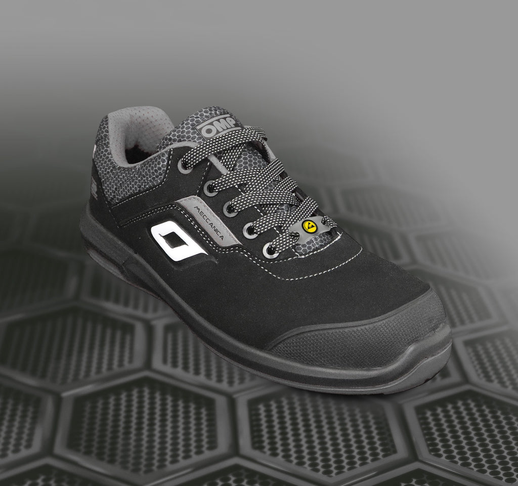 OMP MECCANICA ZAPATILLAS TRABAJO SEGURIDAD S3 SRC ESD PRO URBAN TALLA 42 NEGRO GRIS - OMP original APEXCORSE imagen 12
