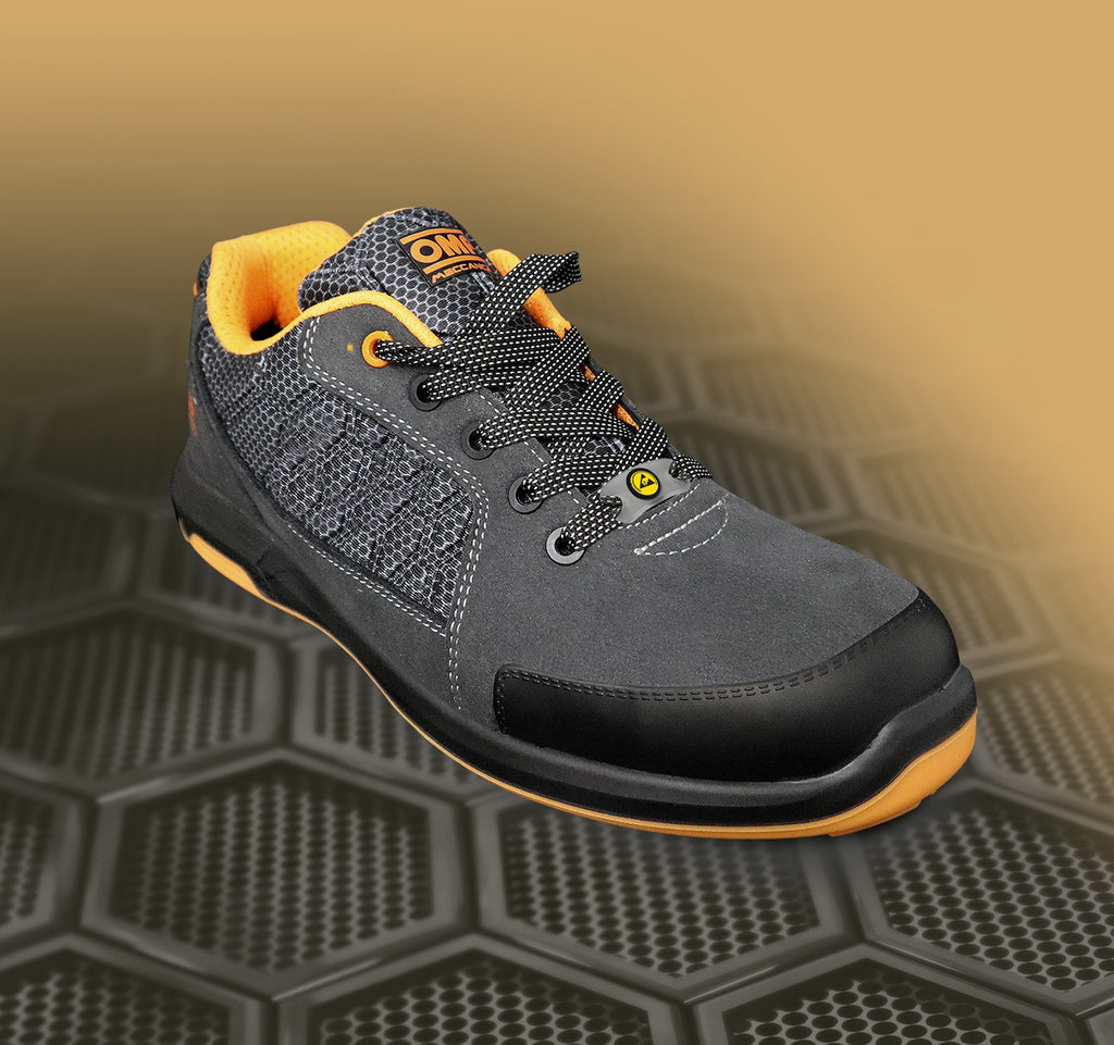 OMP MECCANICA ZAPATILLAS TRABAJO SEGURIDAD S1P SRC ESD PRO SPORT TALLA 47 GRIS NARANJA - OMP original APEXCORSE imagen 12