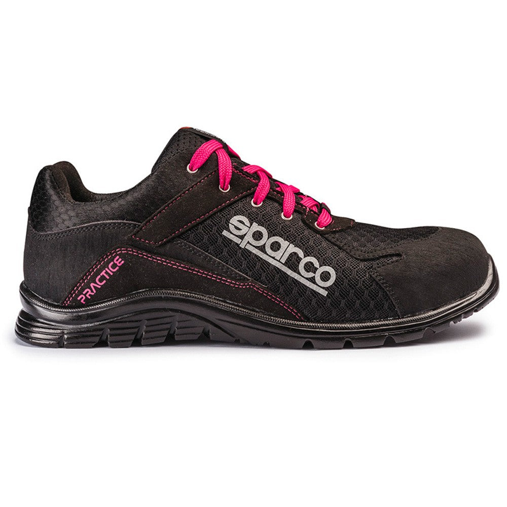 Zapatillas Sparco Practice Jody Talla 41 Negro/Rosa S1P Src - Sparco original | APEXCORSE