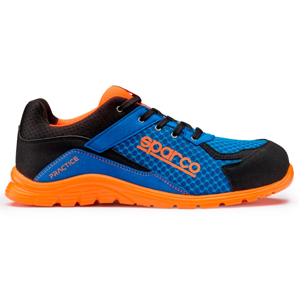 Zapatillas Sparco Practice Niki Talla 47 Azul/Naranja S1P Src - Sparco original | APEXCORSE