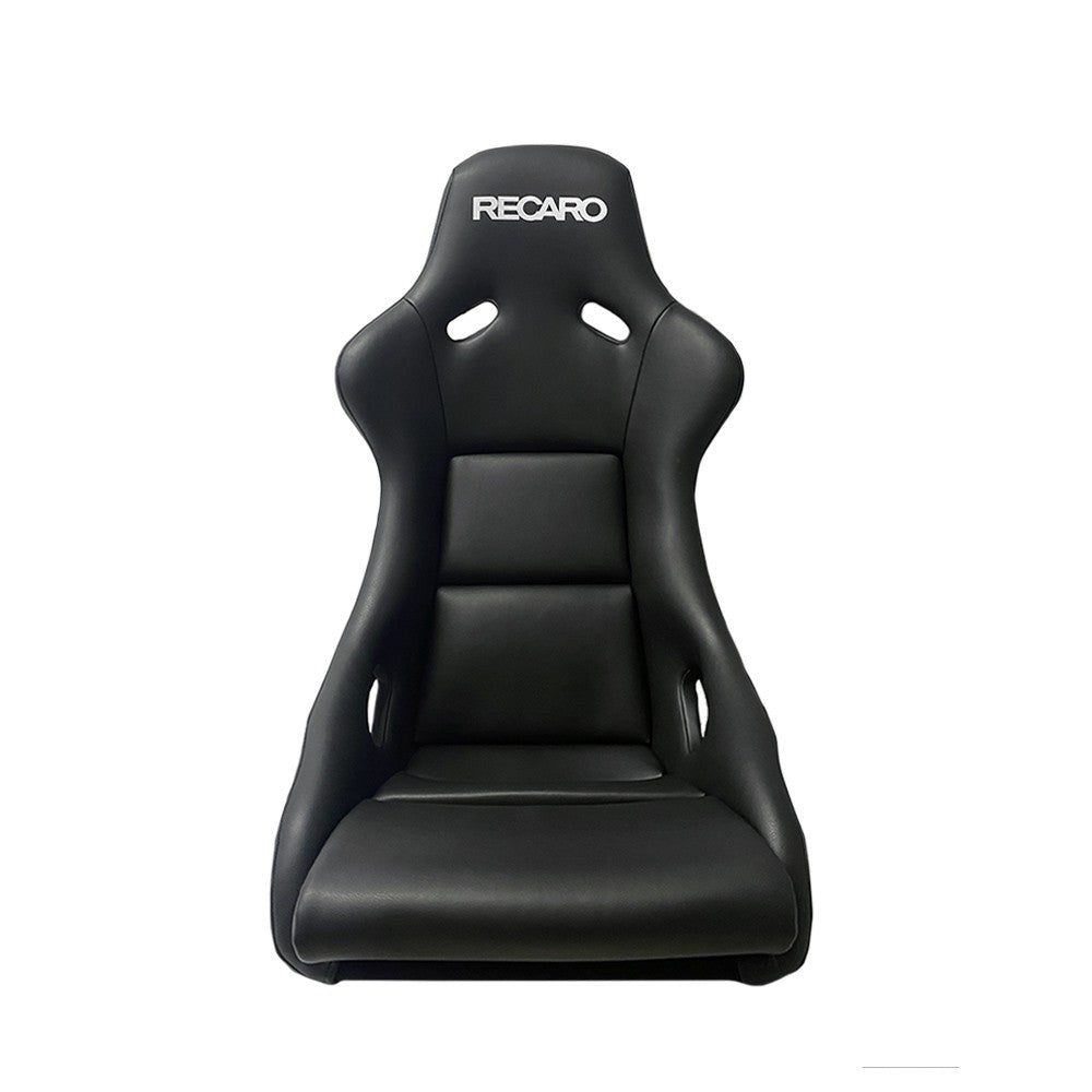 Asiento RECARO (Tuv) Pole Position- Piel Artificial Vinilo Negro Completo Piloto&Copiloto - RECARO original APEXCORSE