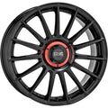 OZ LLANTA SUPERTUR EVOLUZIONE 8,5x20 5x112 ET 45 NEGRO BRILLANTE + RED LETTERING