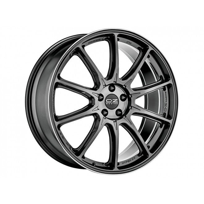 OZ LLANTA HYPER XT HLT 9,5x22 5x112 ET 32 STAR GRAPHITE DIAMOND LIP