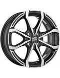 OZ LLANTA MSW X4 5x15 4x100 ET 32 NEGRO BRILLANTE PULIDO