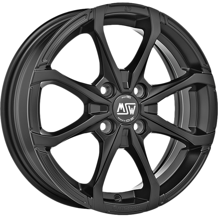OZ LLANTA MSW X4 6x16 4x100 ET 44 NEGRO MATE