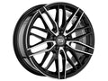 OZ LLANTA MSW 72 8x18 5x108 ET 45 NEGRO BRILLANTE PULIDO