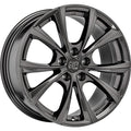 OZ LLANTA MSW 27T 8,5x18 5x114,30 ET 40 GRIS OSCURO BRILLANTE