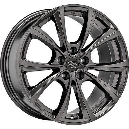 OZ LLANTA MSW 27T 8,5x18 5x114,30 ET 40 GRIS OSCURO BRILLANTE