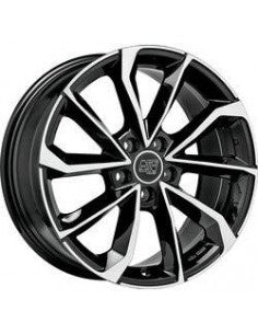 OZ LLANTA MSW 42 8x19 5x110 ET 34 NEGRO BRILLANTE PULIDO