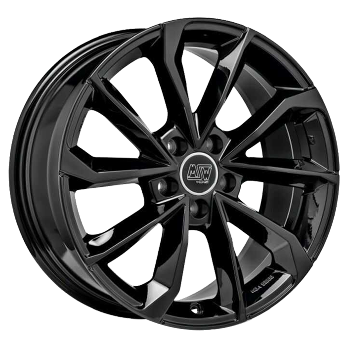 OZ LLANTA MSW 42 8x19 5x112 ET 27 NEGRO BRILLANTE