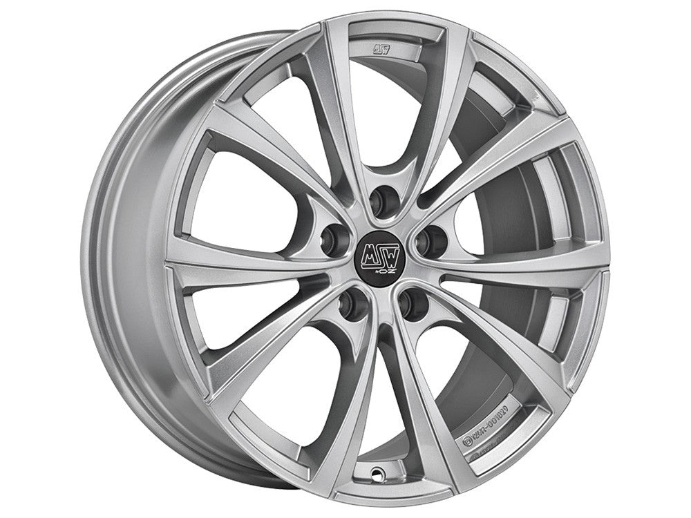 OZ LLANTA MSW 27T 9,5x19 5x114,30 ET 45 PLATA