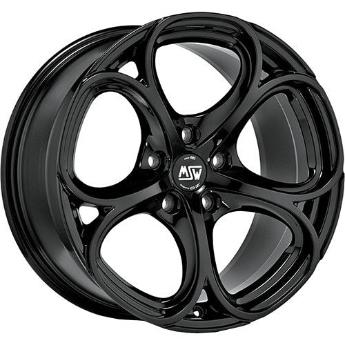OZ LLANTA MSW 82 8x18 5x112 ET 35 NEGRO BRILLANTE