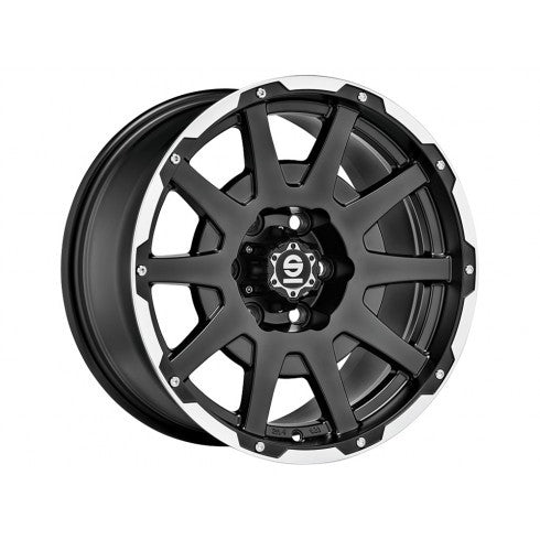 OZ LLANTA SPARCO DAKAR 8,5x17 6x139,70 ET NEGRO MATE LIP