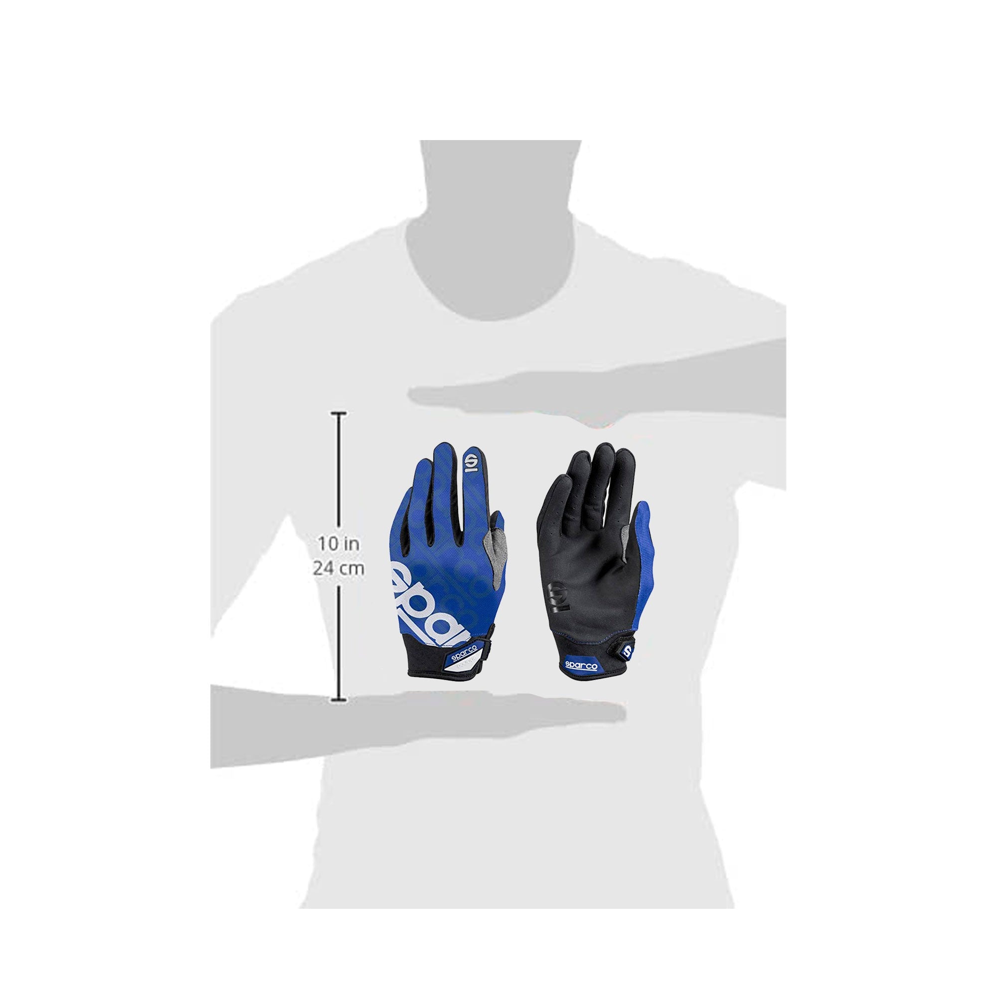 Guantes Sparco Meca 3 Talla Xl Azul - Sparco | APEXCORSE imagen 6