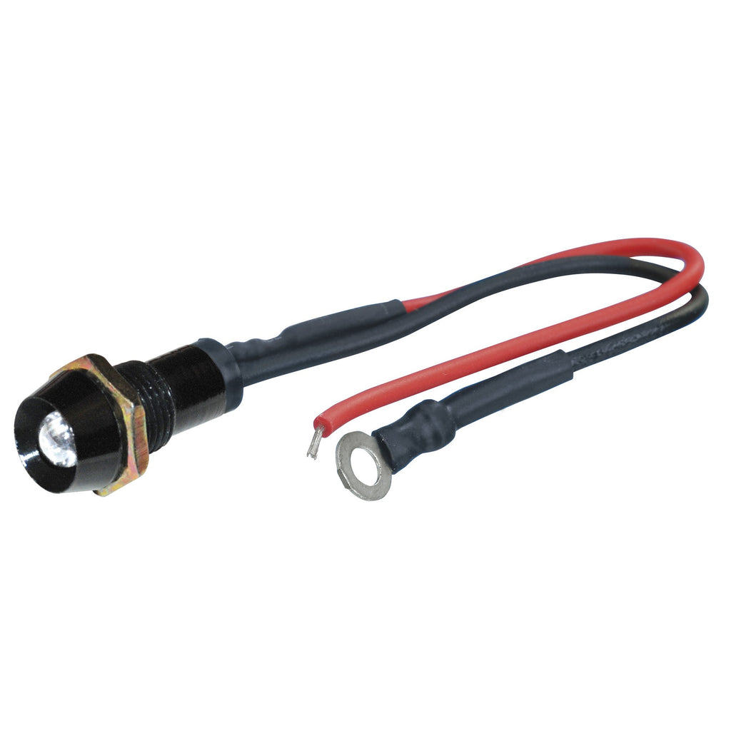 FOLIATEC Luz LED Control Negro Blanco 1 Pieza Ø 10 mm - Imagen 3 FOLIATEC APEXCORSE