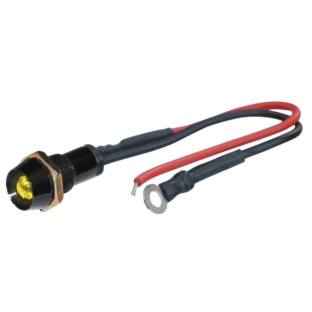 FOLIATEC Luz LED Control Negro Amarillo 1 Pieza Ø 10 mm - Imagen 3 FOLIATEC APEXCORSE