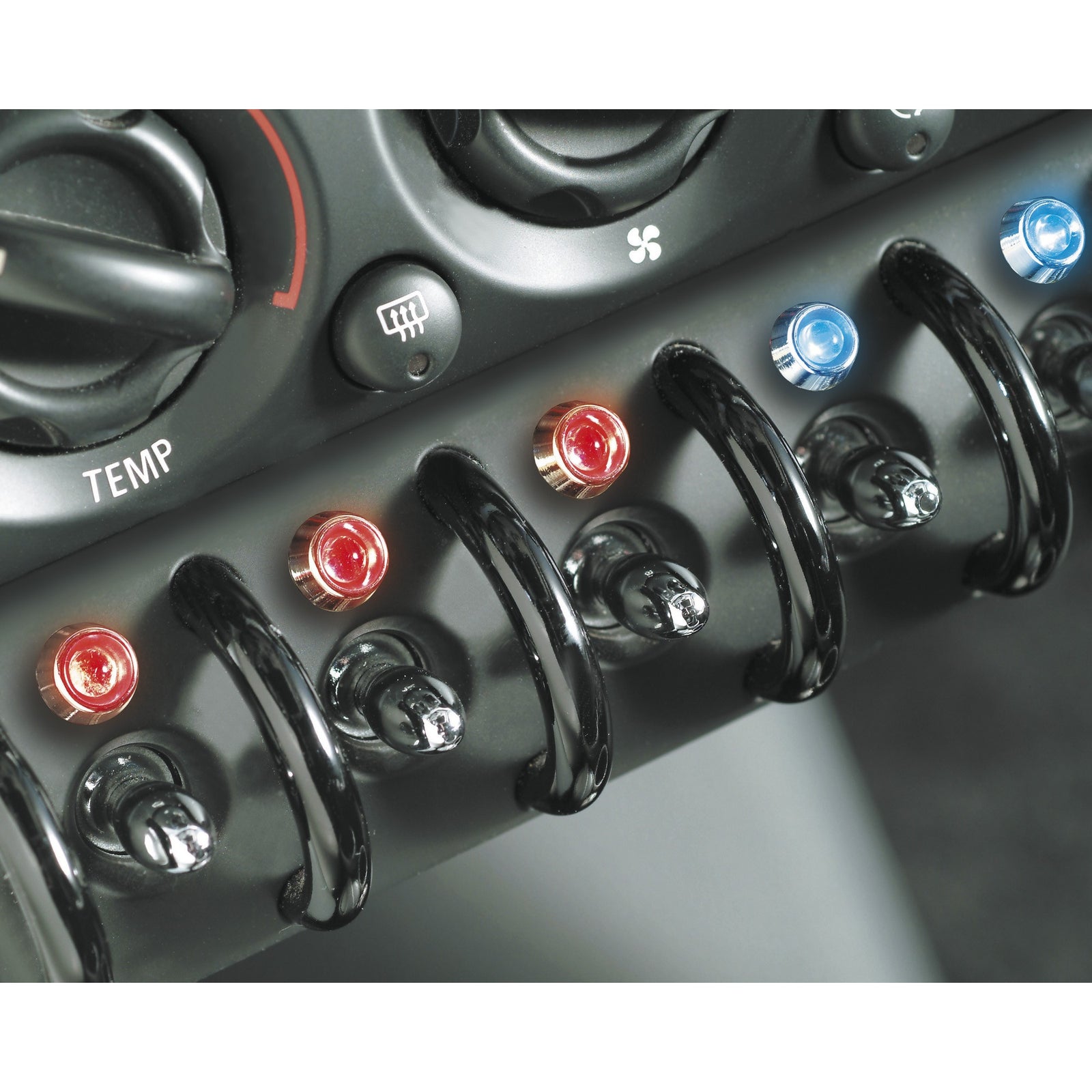 FOLIATEC Luz LED Control Negro Power Verde 1 Pieza Ø 10 mm - FOLIATEC original APEXCORSE