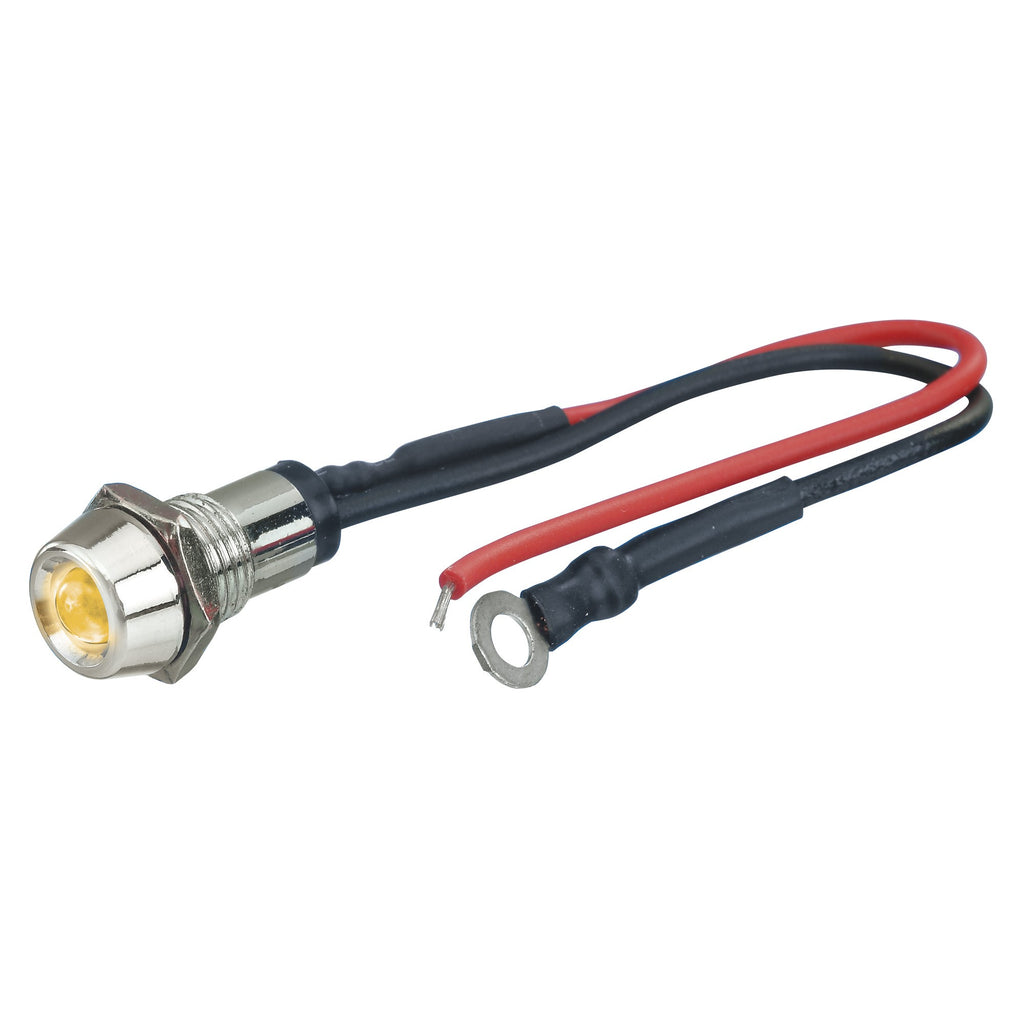 FOLIATEC Luz LED Control Chrome Amarillo 1 Pieza Ø 10 mm - Imagen 3 FOLIATEC APEXCORSE