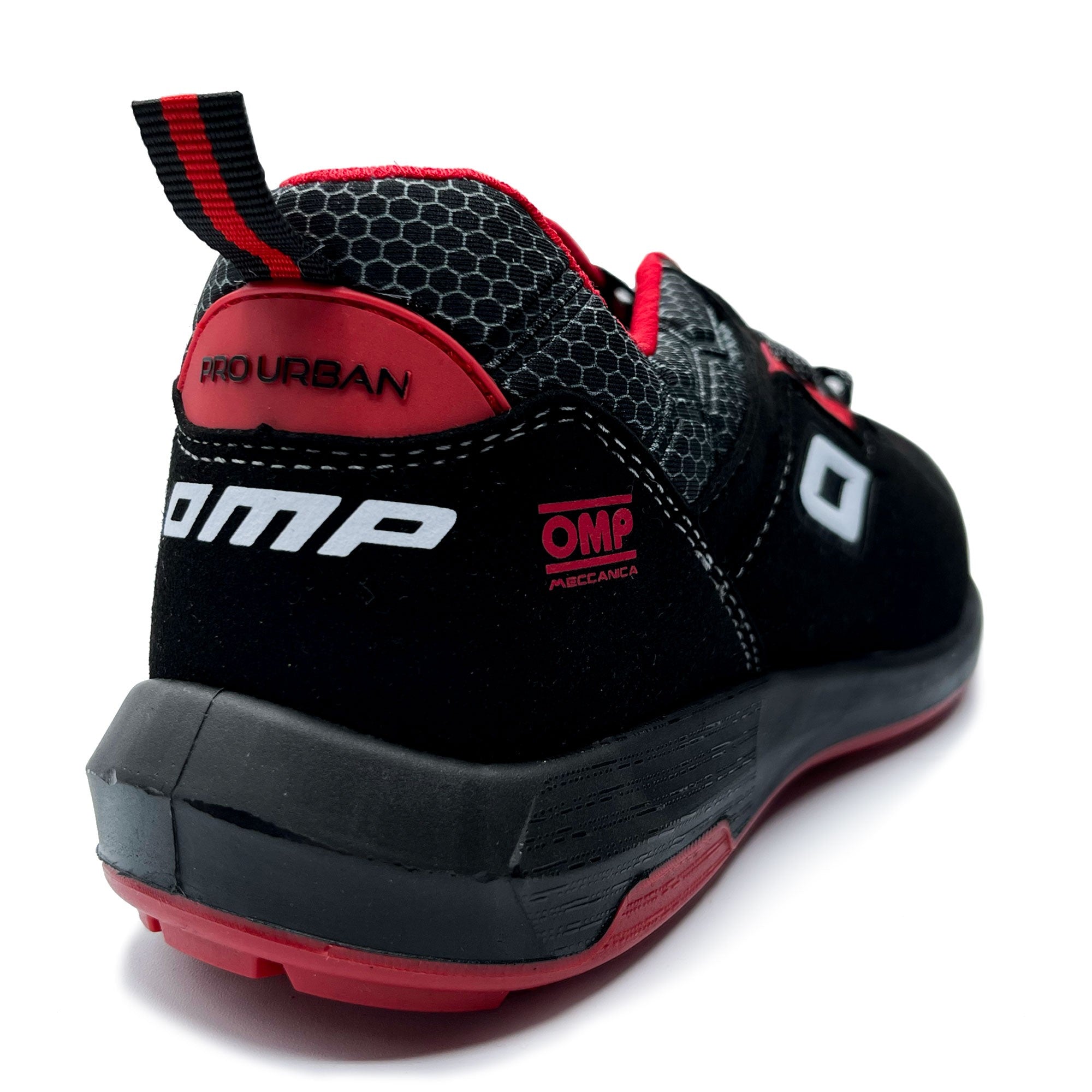OMP MECCANICA ZAPATILLAS TRABAJO SEGURIDAD S3 SRC ESD PRO URBAN TALLA 38 NEGRO ROJO - OMP original APEXCORSE imagen 6