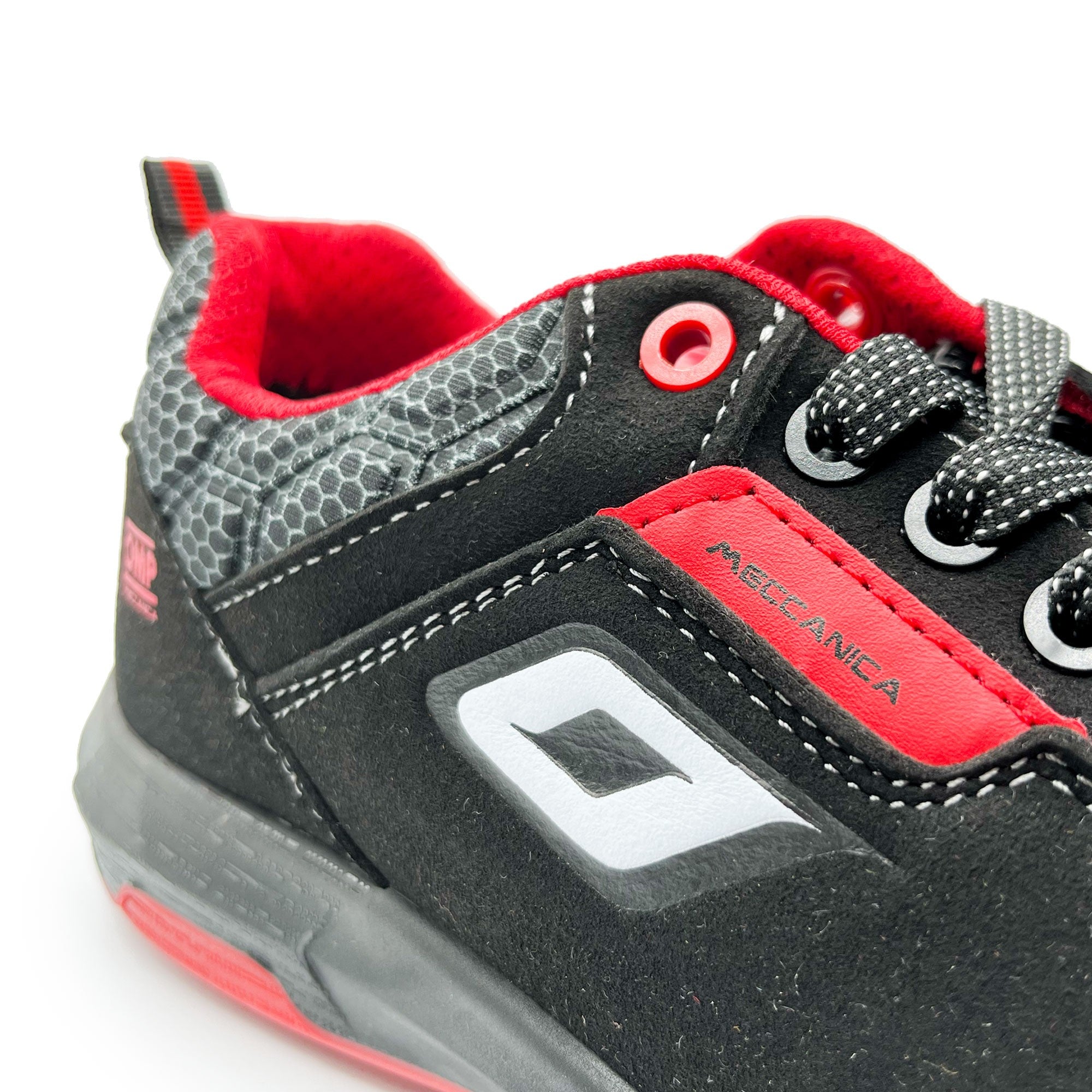 OMP MECCANICA ZAPATILLAS TRABAJO SEGURIDAD S3 SRC ESD PRO URBAN TALLA 38 NEGRO ROJO - OMP original APEXCORSE imagen 8
