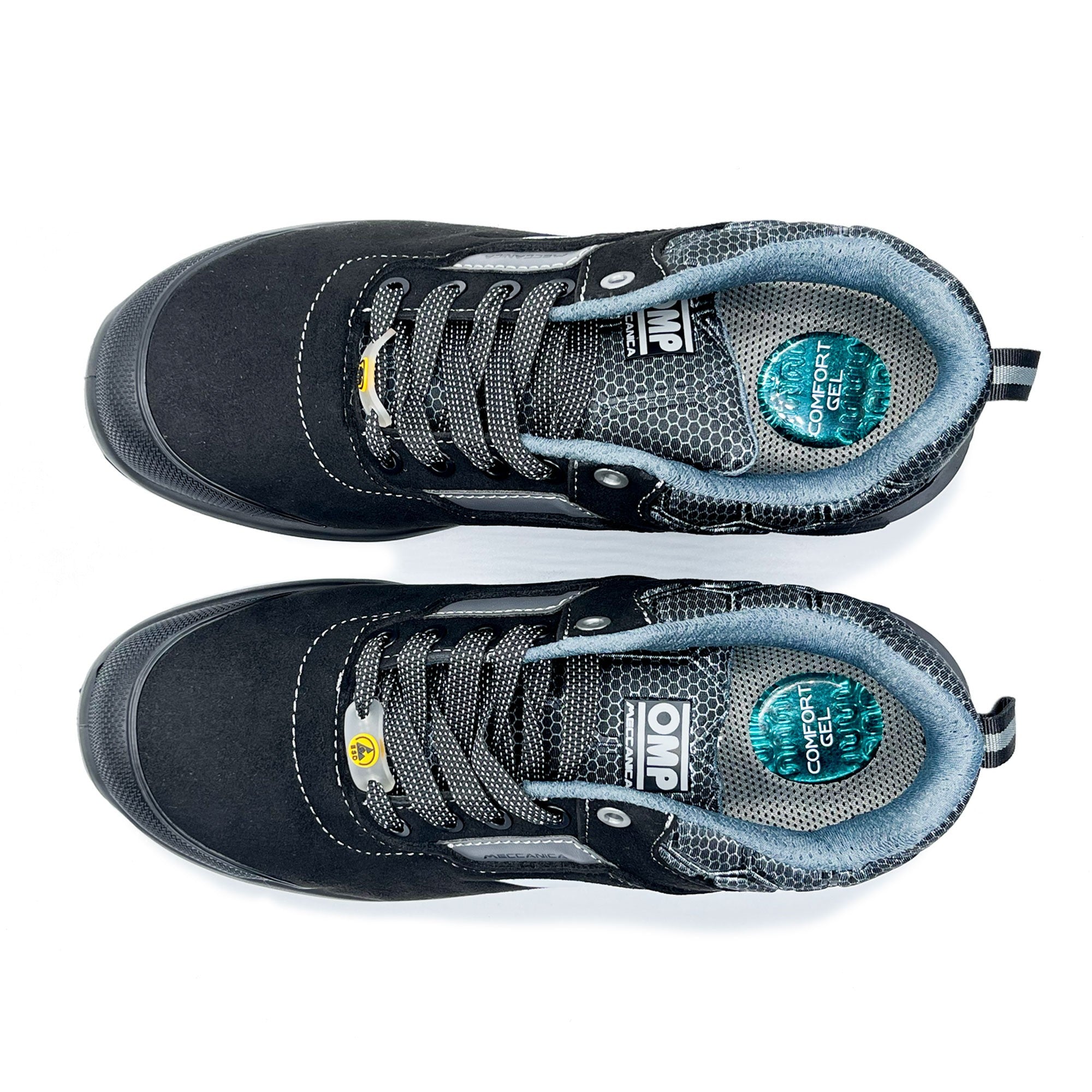 OMP MECCANICA ZAPATILLAS TRABAJO SEGURIDAD S3 SRC ESD PRO URBAN TALLA 40 NEGRO GRIS - OMP original APEXCORSE imagen 9