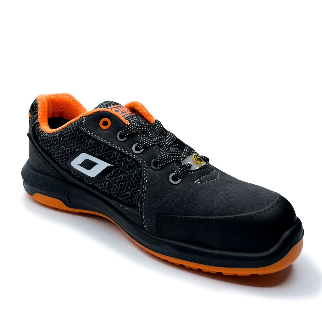 OMP MECCANICA ZAPATILLAS TRABAJO SEGURIDAD S1P SRC ESD PRO SPORT TALLA 41 GRIS NARANJA - OMP original APEXCORSE imagen 3